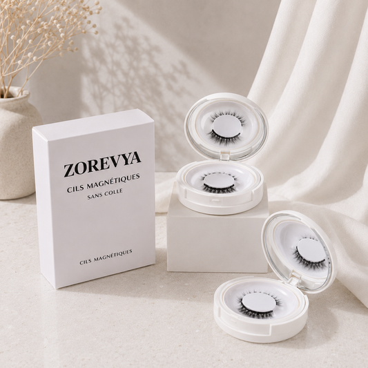 Faux cils magnetiques Zorevya sans colle